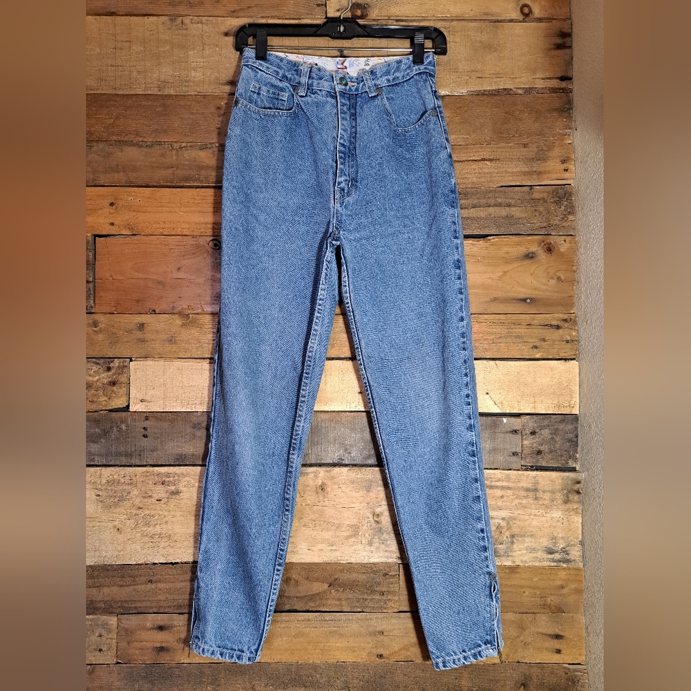 Vintage LA Gear Jeans Highrise Zipper Leg‎